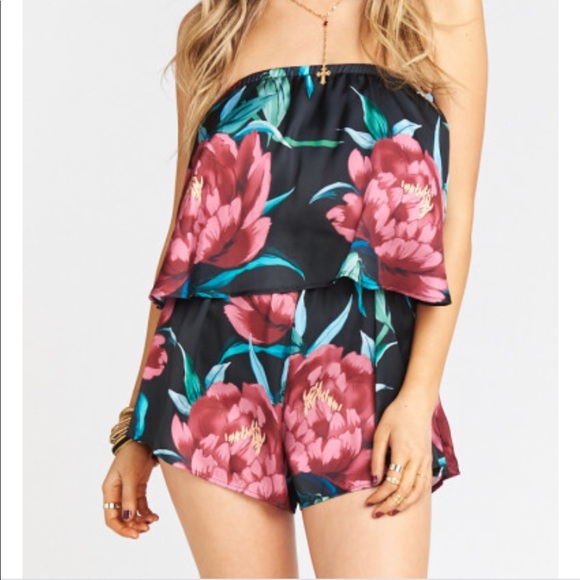 Show Me Your MuMu Pants - Show Me Your Mumu Thelma Romper Small